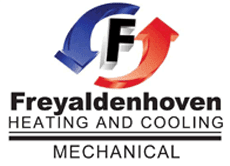 Freyaldenhoven heating and cooling mechanical logo